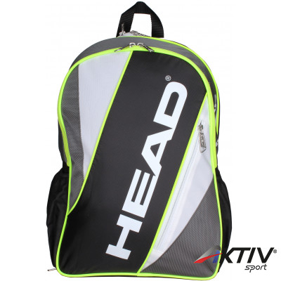 Hátizsák Head Elite Backpack fekete-ezüst