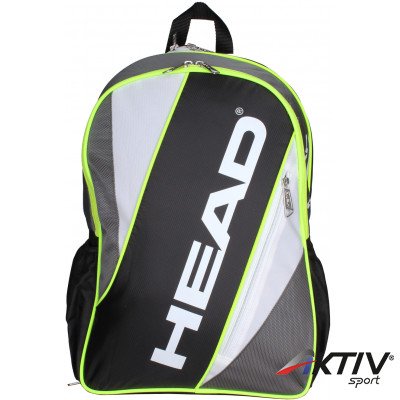 Hátizsák Head Elite Backpack fekete-ezüst