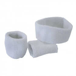 Fej és csuklópánt fehér Sportszer Spartan