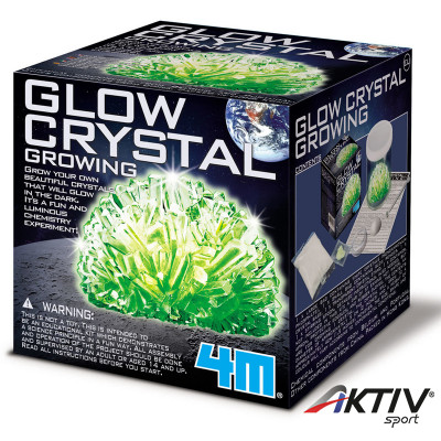 4M világító kristálynövesztő készlet