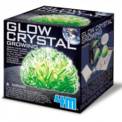 4M világító kristálynövesztő készlet Tudományos, szórakoztató játékok 4M