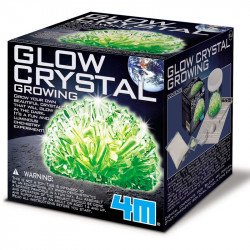 4M világító kristálynövesztő készlet Tudományos, szórakoztató játékok 4M