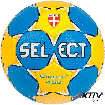Kézilabda Select Circuit sárga - kék 450 g