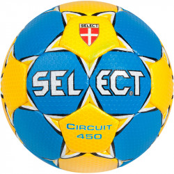 Kézilabda Select Circuit sárga - kék 450 g Sportszer Select