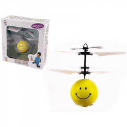 Chopperball repülő helikopter labda mosolygós sárga Játék