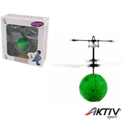Chopperball repülő helikopter labda töredezett mintás zöld