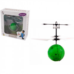 Chopperball repülő helikopter labda töredezett mintás zöld Játék