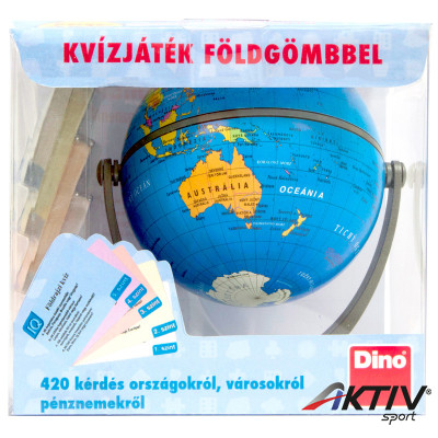 Társasjáték Dino IQ játék földgömbbel