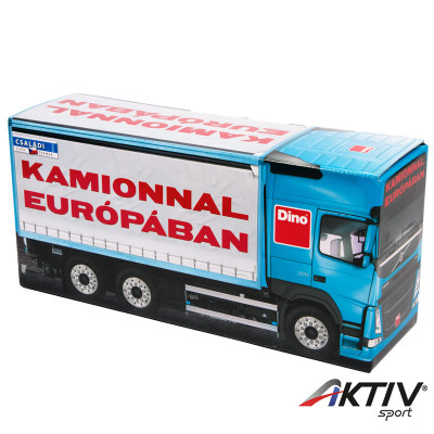 Társasjáték Dino Kamionnal Európában