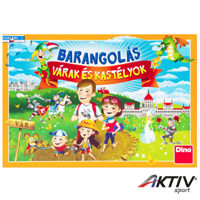 Társasjáték Dino Magyar kastélyok és várak