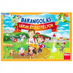 Társasjáték Dino Magyar kastélyok és várak Stratégiai játékok Dino