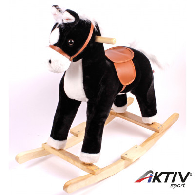 Nagy szörmés hintaló