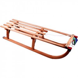 Fa szánkó kötéllel 100 cm Játék