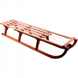 Fa szánkó kötéllel 125 cm Játék