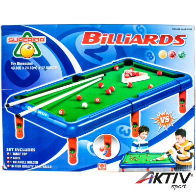 Műanyag biliárd asztal