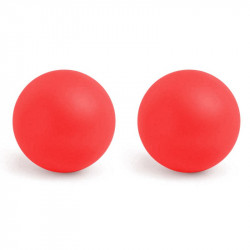Csocsó golyó 2 darabos készlet 3 cm piros Asztalifoci kiegészítő