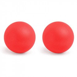 Csocsó golyó 2 darabos készlet 3 cm piros Asztalifoci kiegészítő