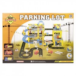 Háromemeletes parkolóház autópályával Játék Regio