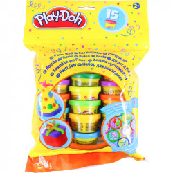 Gyurma szett Play-Doh 15 darabos partykészlet Gyurma Play-Doh