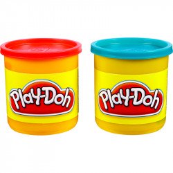 Gyurma szett Play-Doh két tégelyes többféle színben Gyurma Play-Doh