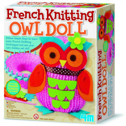 Horgoló művészet M4 bagoly Kreatív készletek 4M