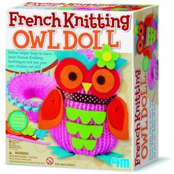 Horgoló művészet M4 bagoly Kreatív készletek 4M