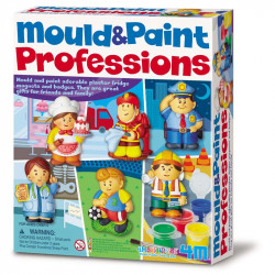 Szakmák gipszkiöntő 4M Kreatív készletek 4M