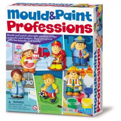 Szakmák gipszkiöntő 4M Kreatív készletek 4M