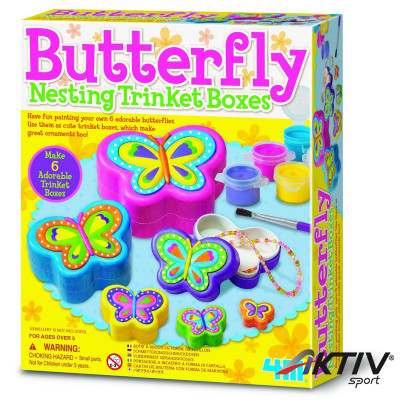 Pillangós fészekrakó dobozka 4M