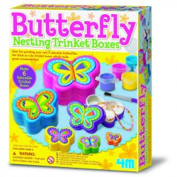 Pillangós fészekrakó dobozka 4M Kreatív készletek 4M