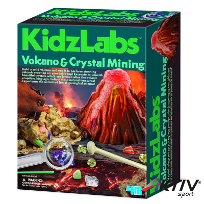 Vulkán és kristály bányászat 4M