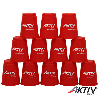 Aktivsport sport pohár piros