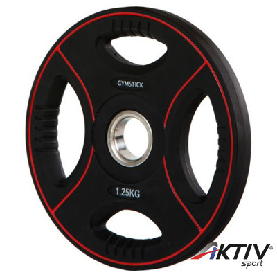 Súlyzótárcsa Gymstick Pro 1,25 kg fekete