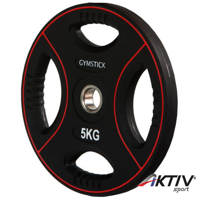 Súlyzótárcsa Gymstick Pro 5 kg fekete