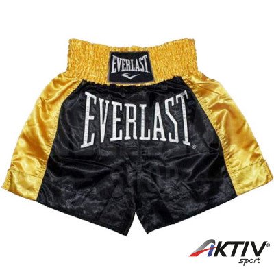 EM6 Férfi Thai Boxnadrág Everlast fekete-arany