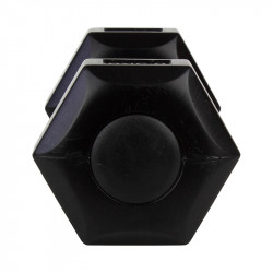 Kézisúlyzó cementes Aktivsport 0,5 kg fekete