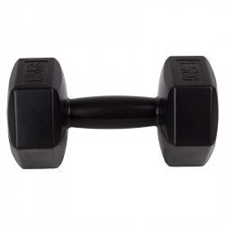 Kézisúlyzó cementes Aktivsport 1,5 kg fekete