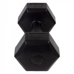 Kézisúlyzó cementes Aktivsport 1,5 kg fekete