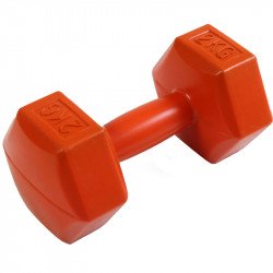 Kézisúlyzó cementes Aktivsport 2 kg narancs Aktivsport® termékek Aktivsport