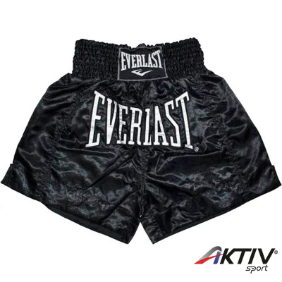 EM6 Férfi Thai Boxnadrág Everlast fekete-fekete