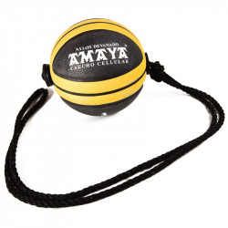 Medicin labda gumi 1 kg kötéllel Fitness Amaya