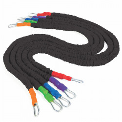 Erősített gumikötél Amaya közepes zöld 30 cm Fitness Amaya