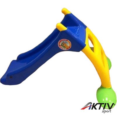 Csúszda kék-sárga