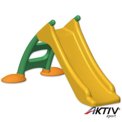 Csúszda sárga-zöld