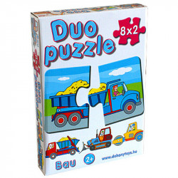 Duo puzzle jármű Puzzle Dohány Toys