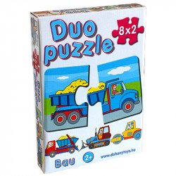 Duo puzzle jármű Puzzle Dohány Toys