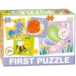 First puzzle bogarak Puzzle Dohány Toys