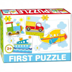 First puzzle járművek Puzzle Dohány Toys