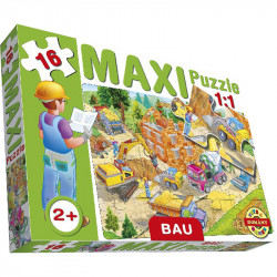 Maxi puzzle építkezés Puzzle Dohány Toys