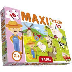 Maxi puzzle farm Puzzle Dohány Toys